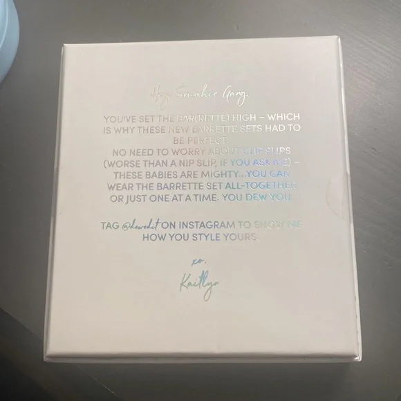 Dew Edit barrette set - Picture 2 of 2